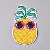 Computerized Embroidery Cloth Iron on/Sew on Patches X-DIY-F043-36-1
