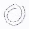 Non-Magnetic Synthetic Hematite Beads Strands G-D800-12-3
