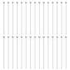 BENECREAT 925 Sterling Silver Ball Head Pins STER-BC0002-16B-1