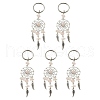 Natural Chip Rose Quartz Keychain KEYC-YW0001-01-1