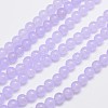 Natural & Dyed Malaysia Jade Bead Strands X-G-A146-6mm-A18-1