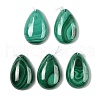 Natural Malachite Pendants G-K352-02-1