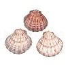 Electroplate Sea Shell Big Pendants SHEL-T012-47-1