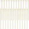 Beebeecraft Brass Eye Pins KK-BBC0012-23A-1