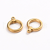 Ion Plating(IP) 304 Stainless Steel Toggle Clasps Parts STAS-D142-04B-G-2