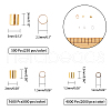 ARRICRAFT Brass Crimp Beads KK-AR0001-17-2