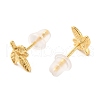 Sterling Silver Stud Earrings for Women EJEW-D106-02G-2