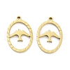 Ion Plating(IP) 316L Surgical Stainless Steel Pendants STAS-D029-26G-1