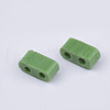 2-Hole Glass Seed Beads SEED-S031-M-047-2