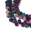 Dyed Natural Agate Beads Strands G-F595-A13-3