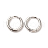 304 Stainless Steel Huggie Hoop Earrings EJEW-XCP0001-10P-1