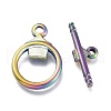 Ion Plating(IP) 304 Stainless Steel Toggle Clasps STAS-M278-02M-2