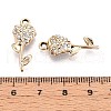 Alloy Rhinestone Pendants PALLOY-T090-56KCG-3