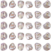 SUNNYCLUE 30Pcs Spray Painted ABS Plastic Beads KY-SC0002-10A-1