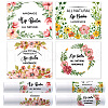 Rectangle Self-Adhesive Plastic Lipstick Tag Stickers DIY-WH0567-002-1