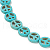 Synthetic Howlite Beads Strands G-A211-11-3