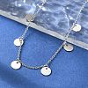 304 Stainless Steel Cable Chain Bracelets for Women BJEW-A036-25P-4