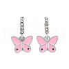 Rack Plating Enamel Alloy European Dangle Charms MPDL-N039-110-1