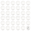 Unicraftale 120Pcs 304 Stainless Steel Stamping Blank Tag Cabochons STAS-UN0055-71A-1