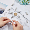 DICOSMETIC 10Pcs 201 Stainless Steel Watch Band Clasps STAS-DC0015-89-4