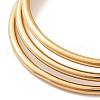 7Pcs PVD Vacuum Plating 304 Stainless Steel Bangles Set for Women BJEW-A011-09A-G-3