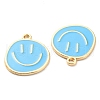 Alloy Enamel Pendants X-ENAM-D051-18G-03-3