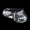 Transparent Glass Big Pendants GLAA-Q093-04-3