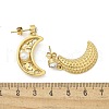 Ion Plating(IP) 304 Stainless Steel Stud Earrings EJEW-A119-20G-5