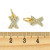 Rack Plating Alloy Rhinestone Pendants PALLOY-S187-01X-3