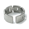 304 Stainless Steel Open Cuff Ring RJEW-L110-023P-3