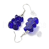 Cute Resin Bear Dangle Earrings EJEW-WH0001-45F-2