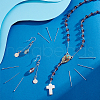   36Pcs 3 Styles 925 Sterling Silver Eye Pins STER-PH0002-65-5