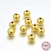 925 Sterling Silver Round Beads STER-E040-01B-2