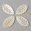 Natural Freshwater Shell Pendants SHEL-N026-86-3