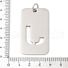 304 Stainless Steel Pendants STAS-M115-01P-J-3