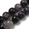 Grade A Natural Fluorite Beads Strands G-R494-A13-03-1