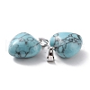 Synthetic Turquoise Pendants G-I311-A33-3