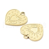 Ion Plating(IP) 316L Surgical Stainless Steel Pendants STAS-Q247-11G-2