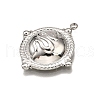 304 Stainless Steel Pendants STAS-M116-06P-2