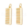 Brass Pendants KK-P217-08G-1