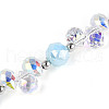 Glass and Acrylic and CCB Beads Strands MAK-T011-05D-3