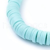 Handmade Polymer Clay Heishi Beads Stretch Bracelets BJEW-JB05160-M-4