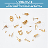 ARRICRAFT 16Pcs 4 Style 304 Stainless Steel Stud Earring Findings STAS-AR0001-40-4