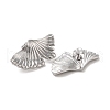 Leaf 304 Stainless Steel Stud Earrings for Women EJEW-L272-034P-05-2