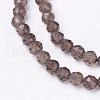 Natural Smoky Quartz Beads Strands G-D168-A-3mm-3