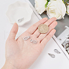 Tarnish Resistant 201 Stainless Steel Pendants STAS-S105-T563D-9-1-4