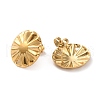 304 Stainless Steel Stud Earring Findings STAS-P328-14G-2