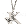 201 Stainless Steel Necklaces NJEW-Q336-01K-P-1