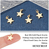 BENECREAT 16Pcs Brass Pendants KK-BC0013-78-4