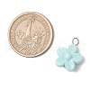 Flower Acrylic Pendants PALLOY-JF03729-2